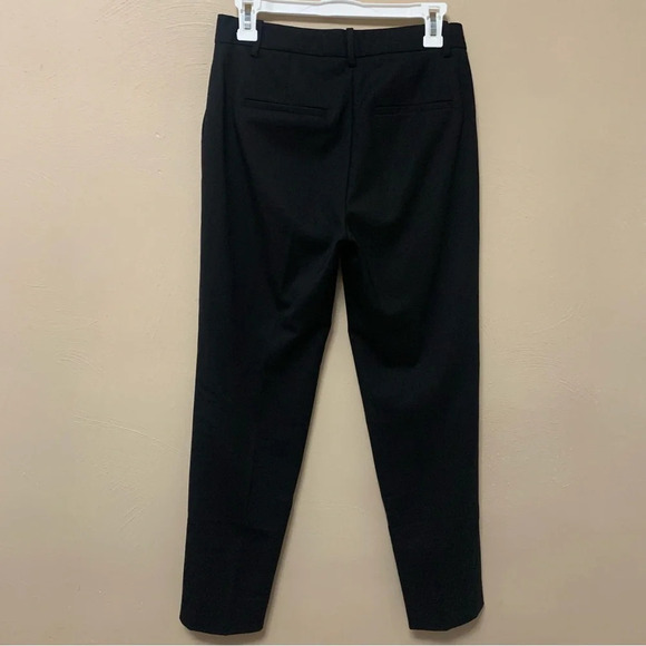 M.M. LaFleur The Mejia Pant Washable Wool Twill in Black Size 0 - Picture 9 of 14